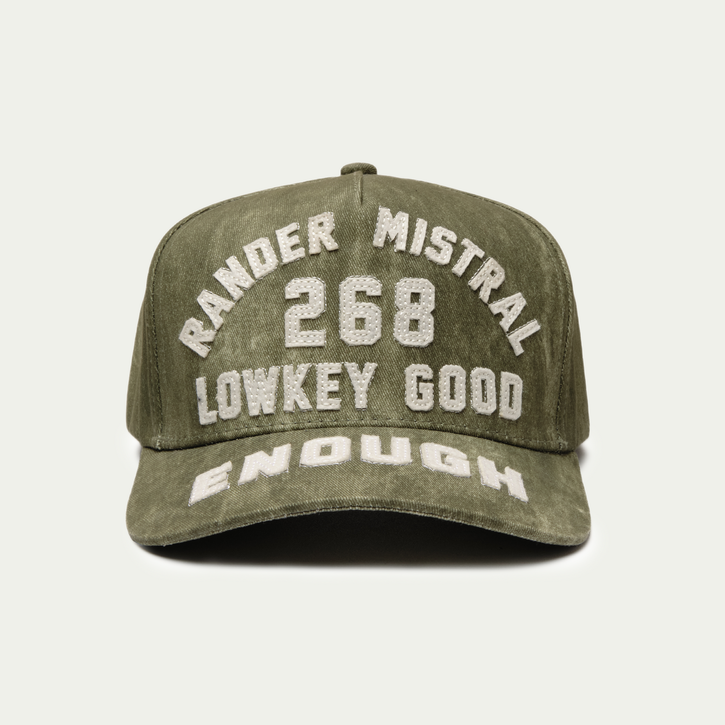 GOODENOUGH Cap - Olive Washed