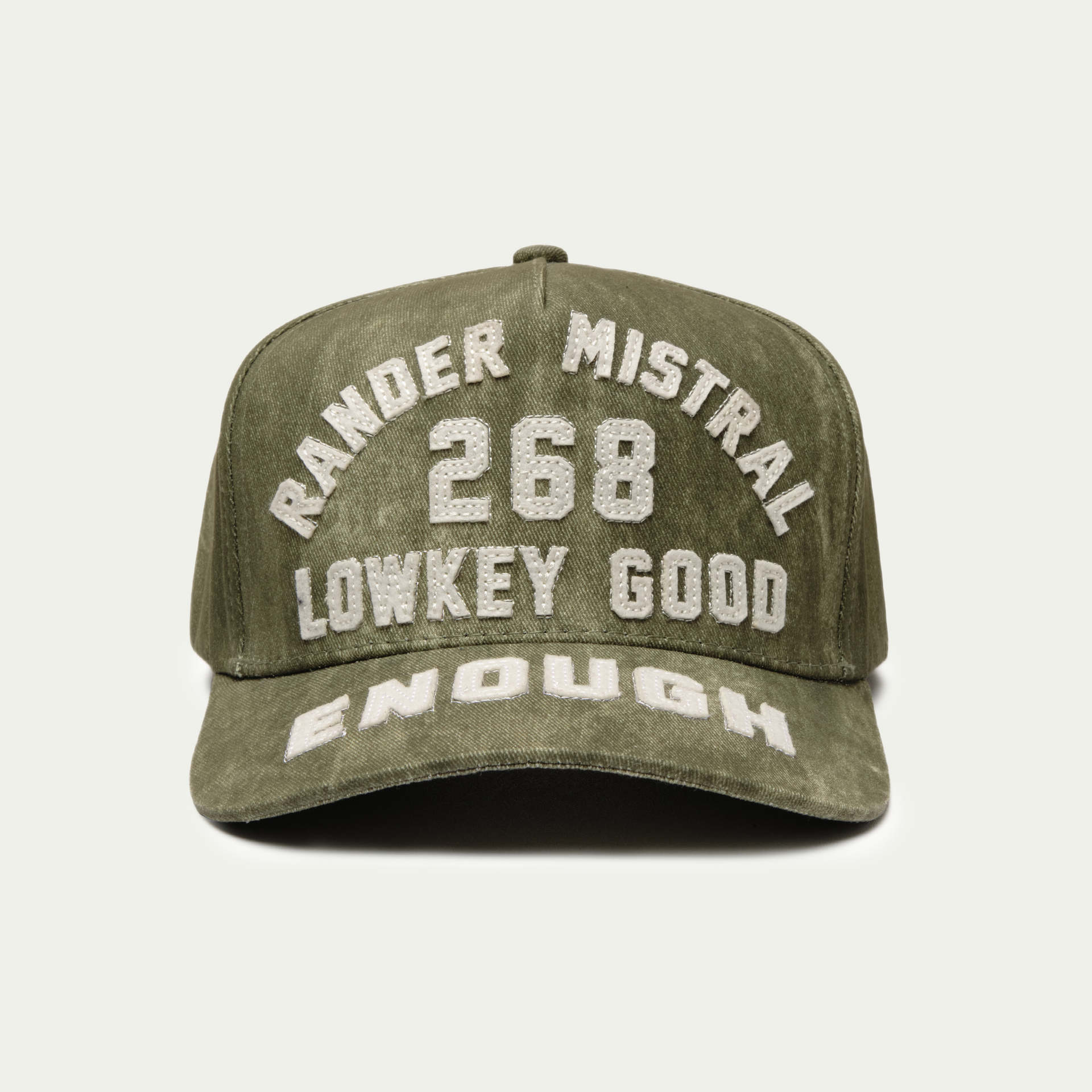 GOODENOUGH Cap - Olive Washed – RANDER MISTRAL