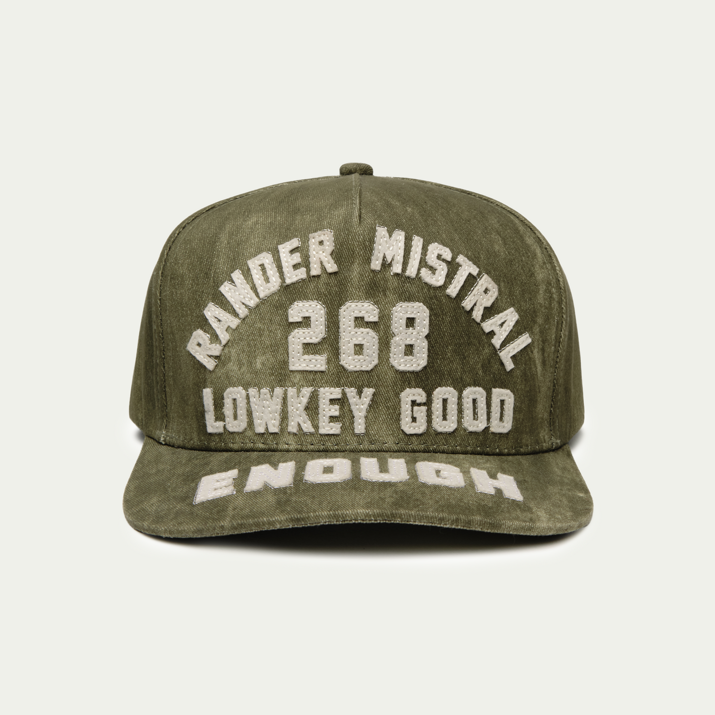 GOODENOUGH Cap - Olive Washed