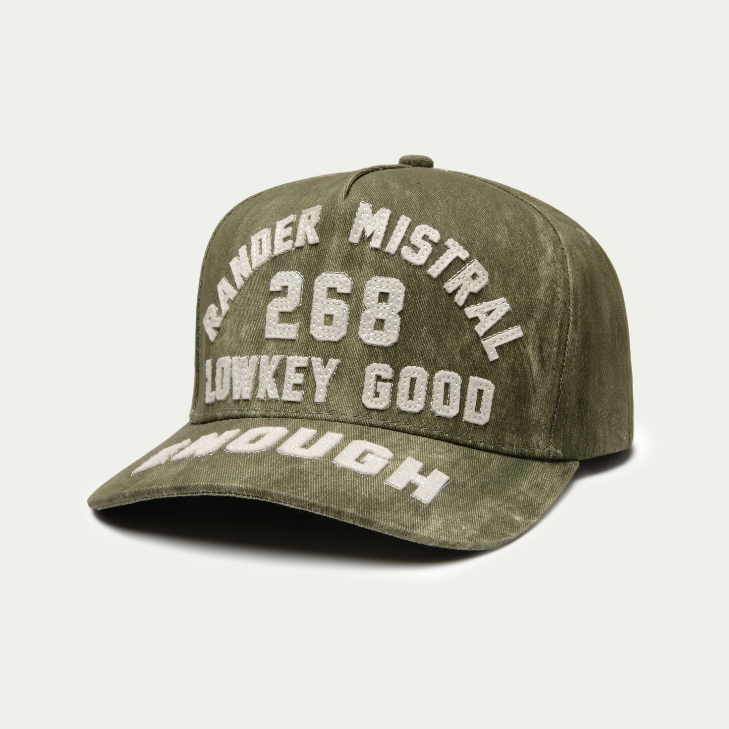 GOODENOUGH Cap - Olive Washed